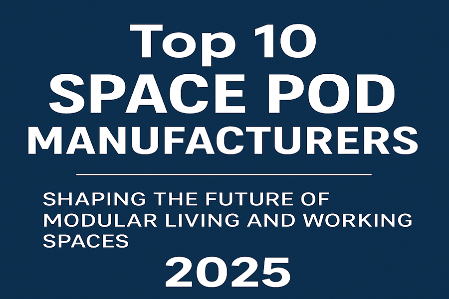  Top 10 Space Pod Manufacturers Shaping the Future of Modular Living and Working Spaces